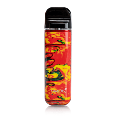 SMOK Novo 2 pod system vape part with sleek design and mouthpiece, showcasing compact and portable vaping device.