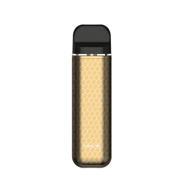 SMOK Novo 2 pod system vape part showing a sleek black and silver portable vape device with refillable pod