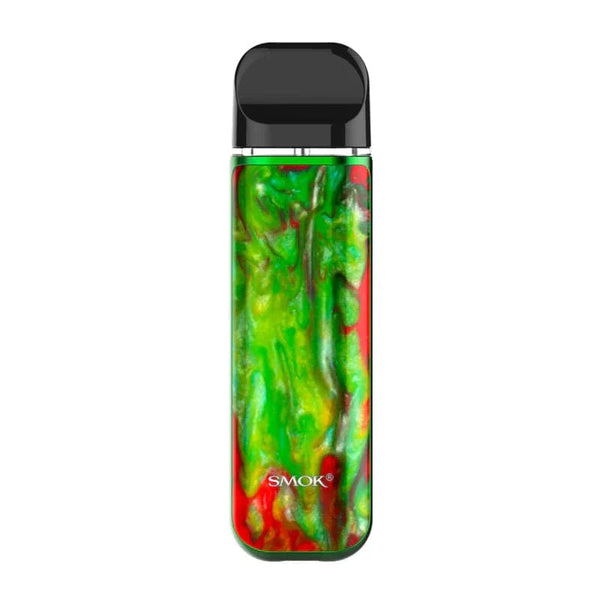 SMOK Novo 2 Pod System vape part showing a compact, black vape device with sleek design and removable pod cartridge