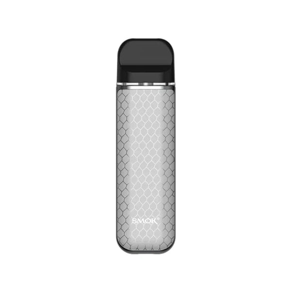SMOK Novo 2 pod system vape part showing the compact black device with mouthpiece and sleek design.