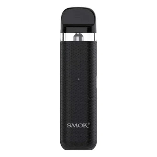 SMOK Novo 2C Pod System hardware with sleek design, showing the compact vape device with mouthpiece and branding details.