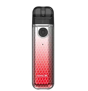 SMOK Novo 4 Mini Pod System hardware showing sleek compact design with pod cartridge and mouthpiece.