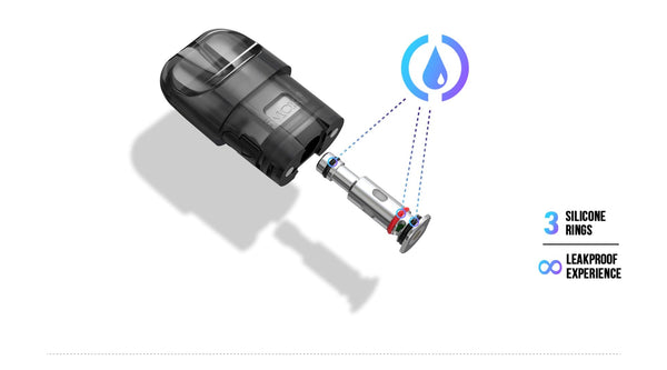 SMOK Novo 4 Mini Pod System hardware with compact design and refillable pod, ideal for vaping on the go.