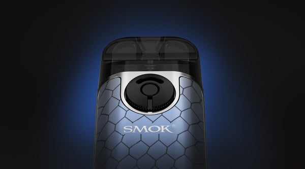 SMOK Novo 4 Pod Kit hardware with sleek design, compact size, and replaceable pods for vaping convenience.