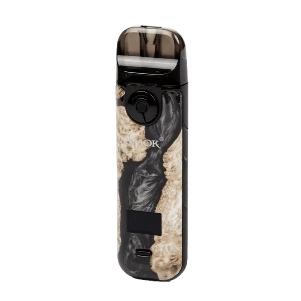 SMOK Novo 4 Pod Kit hardware featuring a sleek vaporizer with replaceable pods and compact design for easy vaping.