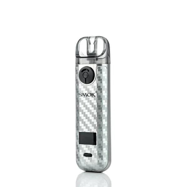 SMOK Novo 4 Pod Kit hardware with sleek design, showing the compact device and replaceable pod for vaping.