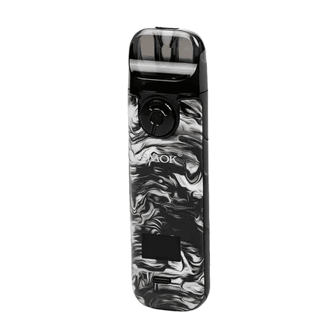 SMOK Novo 4 Pod Kit hardware with sleek design, showcasing the compact device and replaceable pod for vaping.