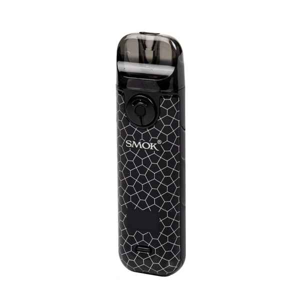 SMOK Novo 4 Pod Kit hardware with sleek design and replaceable pods, ideal for vaping enthusiasts.