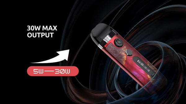 SMOK Novo 5 Pod System hardware showing sleek design and mouthpiece for vaping, compact and portable vaping device.