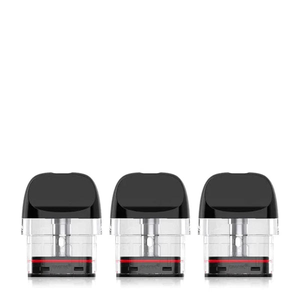 SMOK Novo 5 replacement pods for vaping device, shown in black and transparent, designed for easy refilling and optimal flavor.