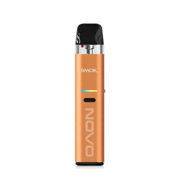 SMOK Novo Eco 30W Pod Kit showing compact hardware with sleek design and replaceable pod for vaping.