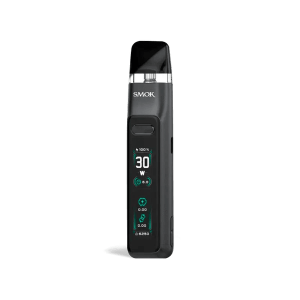 SMOK Novo GT 30W pod system vape device with sleek design and adjustable airflow for smooth vaping experience.