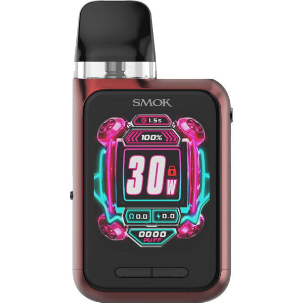 SMOK Novo GT Box Kit hardware with sleek design, compact size, and integrated mouthpiece for vaping.