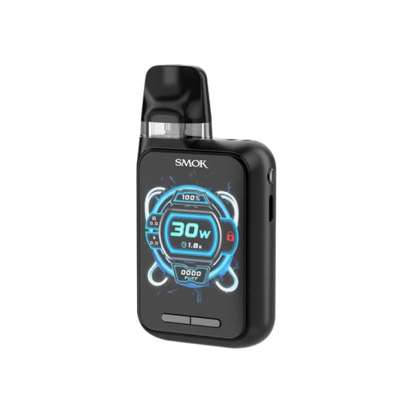SMOK Novo GT Box Kit hardware featuring sleek design with adjustable airflow and compact size for vaping convenience.