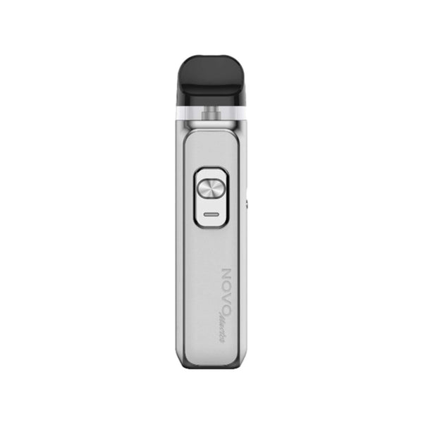 SMOK Novo Master 30W Pod System hardware with sleek design and adjustable wattage, compact vaping device.