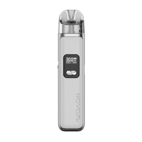 SMOK Novo Pro Pod 30W Pod System showing sleek compact hardware with pod attached, designed for vaping.