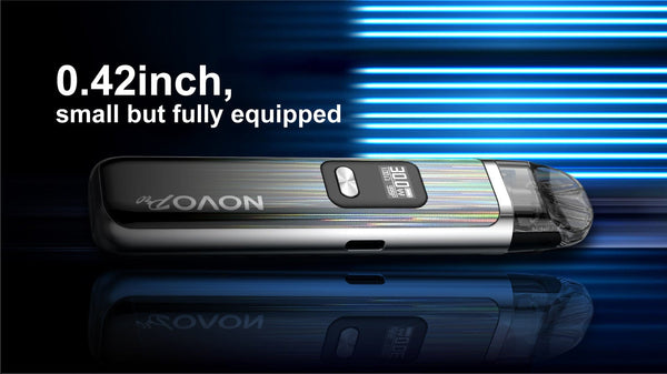 SMOK Novo Pro 30W pod system with sleek hardware design and replaceable pod for vaping convenience