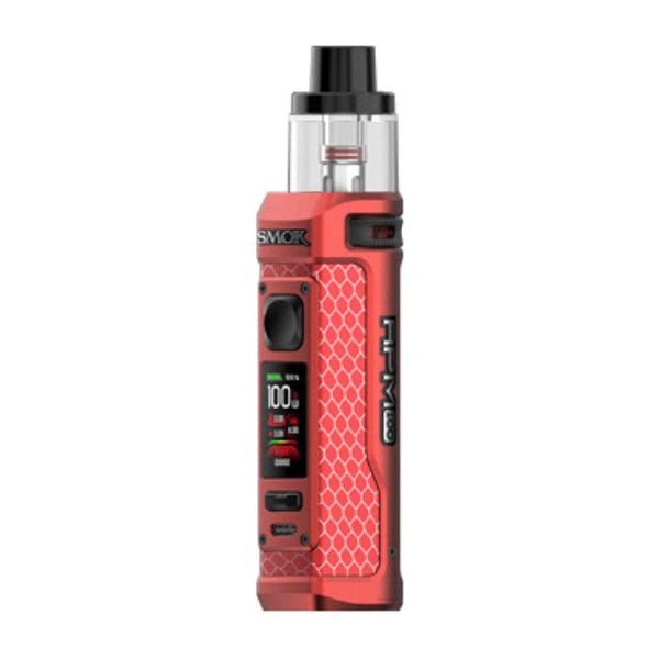 SMOK RPM 100 Pod Mod Kit with sleek black hardware, compact design, and adjustable airflow for versatile vaping experience.