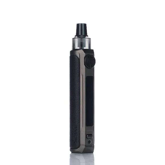 SMOK RPM 25W Pod System hardware featuring a compact design, with a sleek black finish and adjustable airflow.