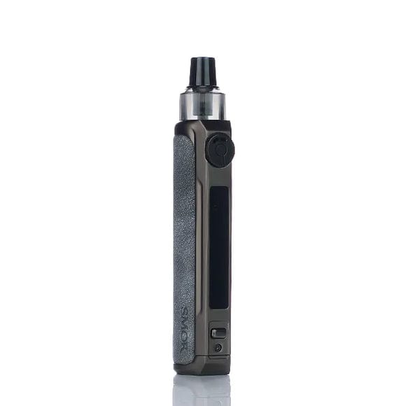 SMOK RPM 25W Pod System hardware with sleek design, featuring a compact body and adjustable airflow for vaping.