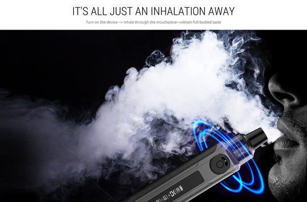 SMOK RPM 25W Pod System hardware with sleek design, featuring a compact mod and refillable pod for vaping.