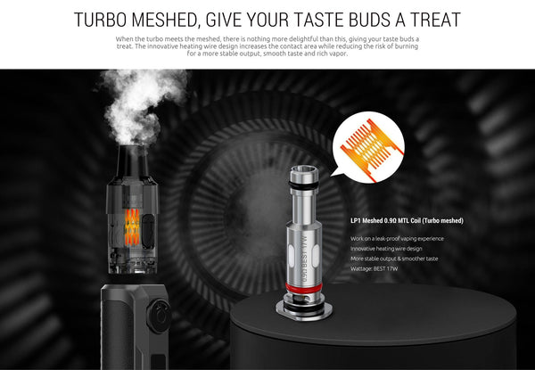 SMOK RPM 25W Pod System hardware showing compact device with pod cartridge and sleek design.