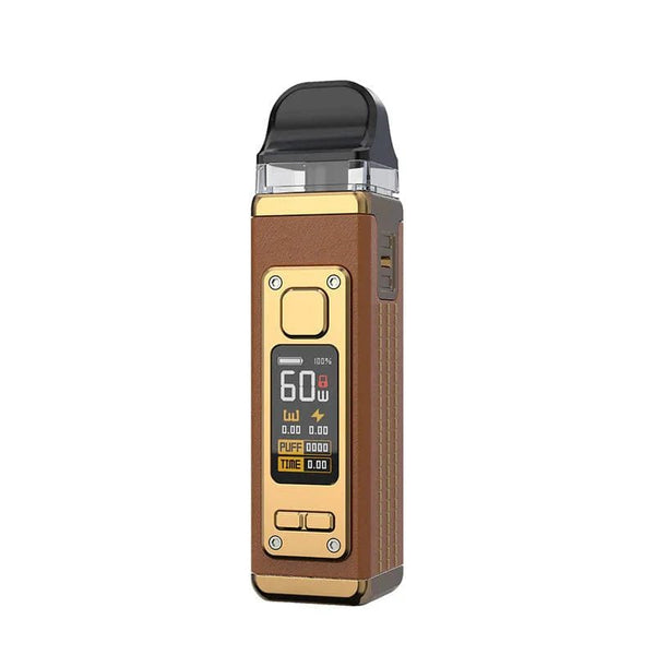 SMOK RPM 4 60W pod kit in black and silver with adjustable airflow and replaceable pod for vaping.