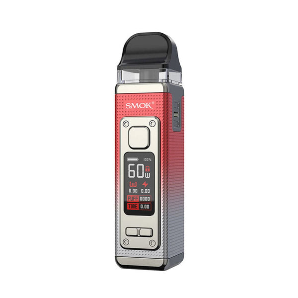 SMOK RPM 4 60W Pod Kit with sleek design, adjustable wattage, and replaceable pod system for vaping enthusiasts.