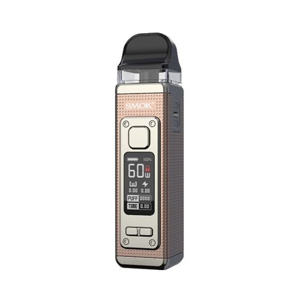 SMOK RPM 4 60W pod kit with sleek hardware design and adjustable wattage, featuring a compact and portable vaping device.
