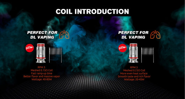 SMOK RPM 5 80W pod system hardware with sleek design and adjustable airflow, ideal for vaping enthusiasts.