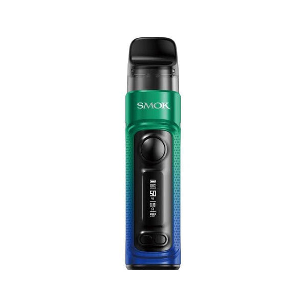 SMOK RPM C 50W Pod Kit with sleek black hardware, featuring a compact design and adjustable airflow for vaping.