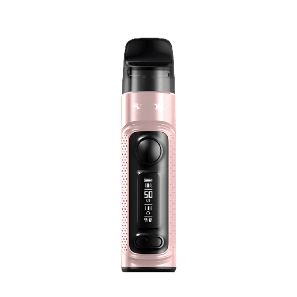 SMOK RPM C 50W Pod Kit hardware with sleek design, including the pod device and LED display, on a neutral background.
