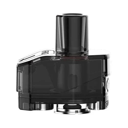 SMOK SCAR-P3 replacement vape pods with mouthpiece, designed for compatible SMOK devices, in black and transparent finishes.