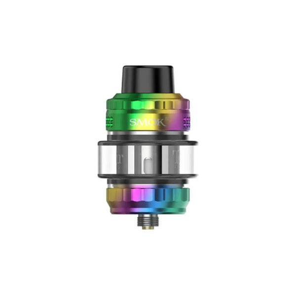 SMOK T-Air Sub-Ohm Tank for vape devices, featuring glass and metal construction with adjustable airflow and replaceable coil.