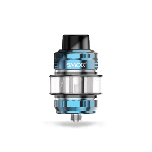 SMOK T-Air Sub-Ohm Tank vape part with glass chamber and metal mouthpiece, designed for high vaping performance.