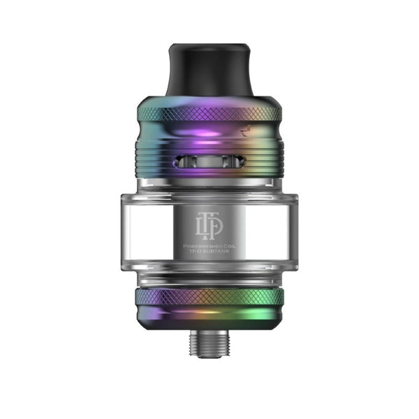 SMOK TF-D Subtank vape part with glass tank and metal base, designed for use with SMOK vaping devices.