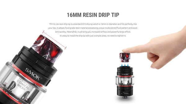 SMOK TFV16 Lite Sub - Ohm Tank - Big D Vapor