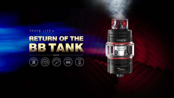 SMOK TFV16 Lite Sub - Ohm Tank - Big D Vapor