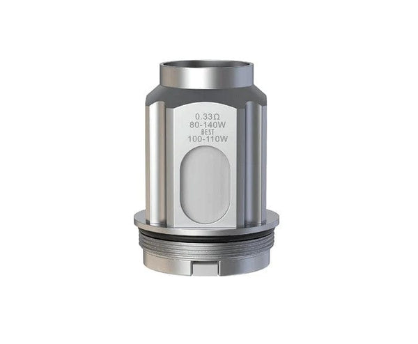 SMOK TFV18 Mini replacement vape coils showing multiple coils in a clear container for the SMOK vape tank.