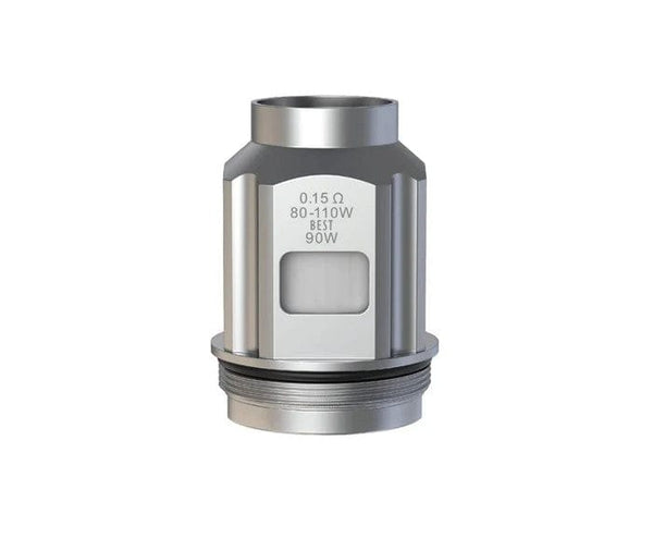 SMOK TFV18 Mini replacement coils for vape, showing multiple coils with cotton wicks and metal construction.