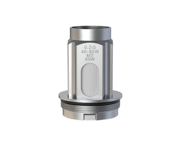 SMOK TFV18 Mini replacement coils for vape, showing a pack of coils with coil heads and packaging in a close-up shot.