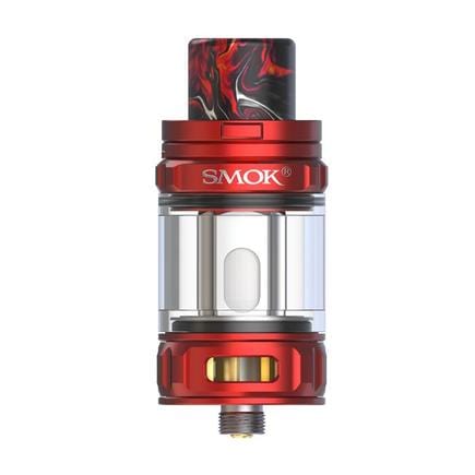 SMOK TFV18 Mini Sub-Ohm Tank vape part with glass chamber and adjustable airflow for cloud chasing and flavor.