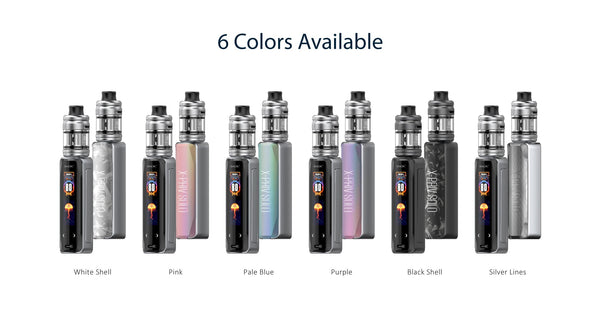 SMOK X-Priv Solo 80W Kit hardware with sleek black mod and attached tank, featuring adjustable airflow and digital display.