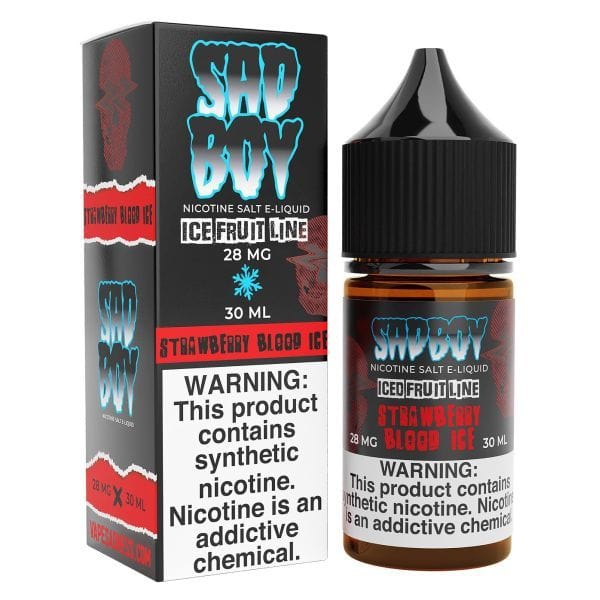 Strawberry Blood ICE SALT - Sadboy - 30mL - Big D Vapor