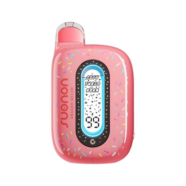 Suonon Donete 50K disposable vape device with sleek design and integrated mouthpiece, ready for vaping.