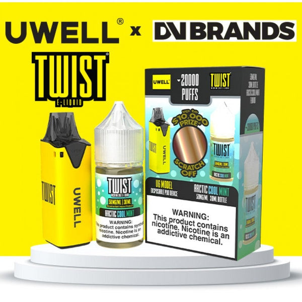 Uwell V6 Collaboration Refillable Disposables with 30ml of Juice