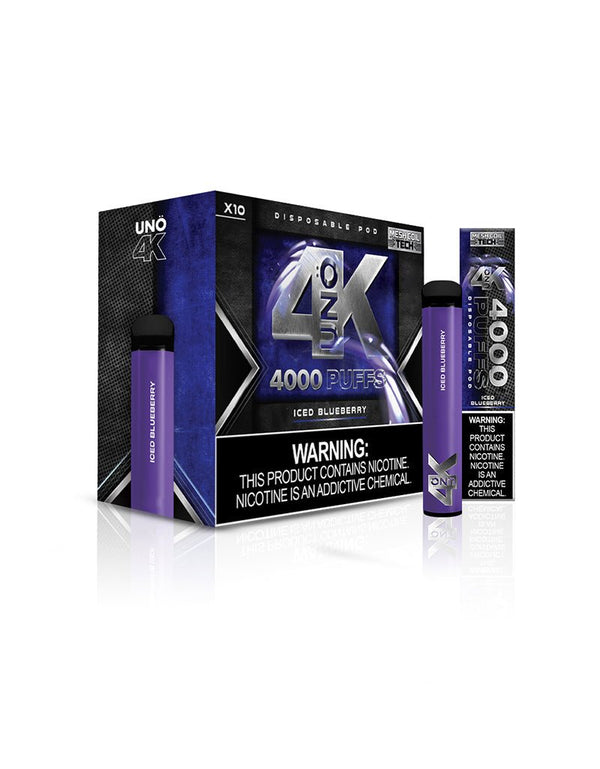 UNO 4K | 4000 Puff Disposable Vape - Big D Vapor