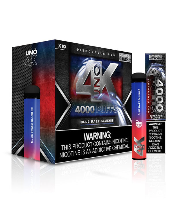 UNO 4K | 4000 Puff Disposable Vape - Big D Vapor