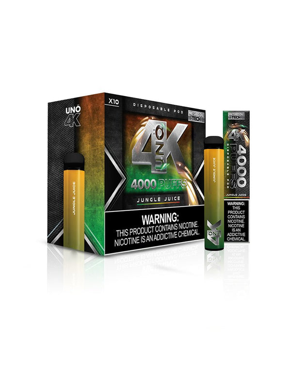 UNO 4K | 4000 Puff Disposable Vape - Big D Vapor