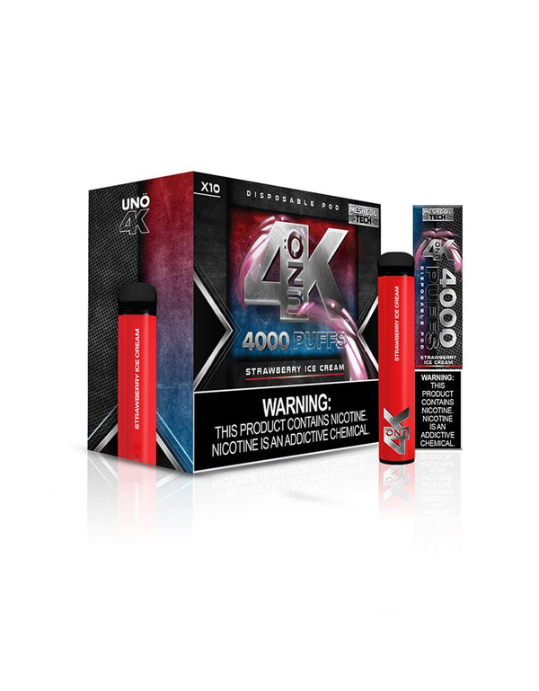 UNO 4K | 4000 Puff Disposable Vape - Big D Vapor